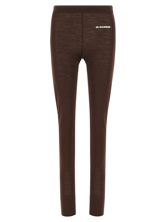 25FW 질샌더 레깅스 J40KA0029J70021602 Bordeaux