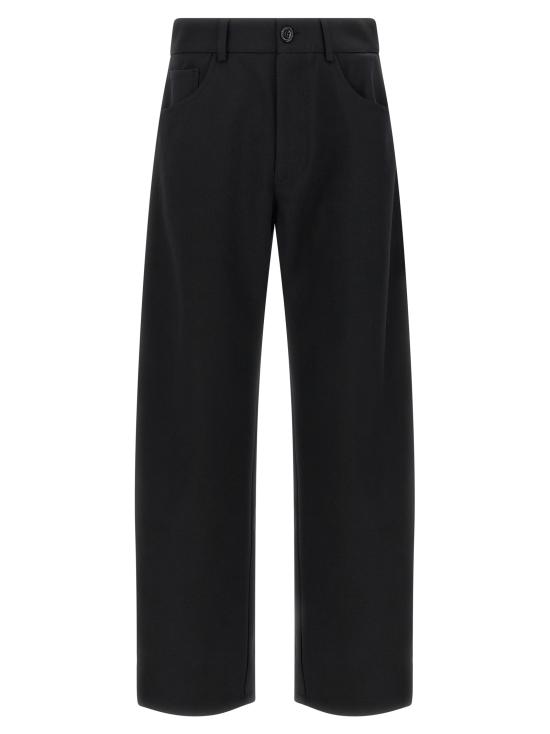 25FW 세퍼 스트레이트 팬츠 MFW25OKTAISTURDYBLACKTWILL Black