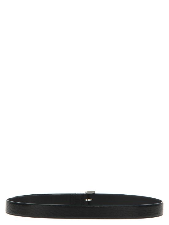 26FW 생로랑 모노그램 벨트 634440AAC8A1000 Black - SAINT LAURENT