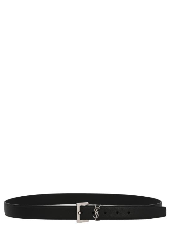 26SS 생로랑 모노그램 벨트 634440DTI0E1000 Black