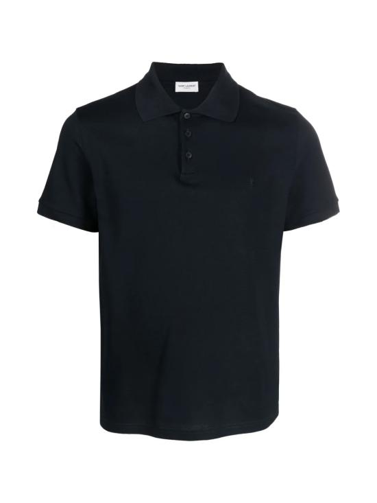25SS 생로랑 폴로 티셔츠 712300YB20C4240 BLUE