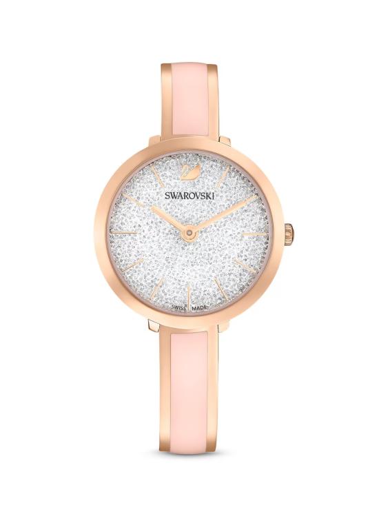 25SS 스와로브스키 손목시계 5642221 PINK
