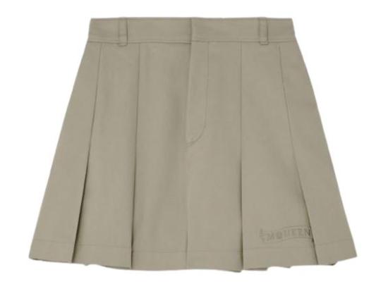 25FW 알렉산더 맥퀸 스트레이트 팬츠 832559QFABL2001 BEIGE