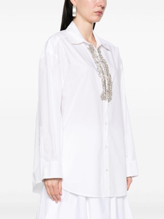 25FW 핑코 셔츠 CAPIRAI104708A2PJZ04 WHITE - PINKO