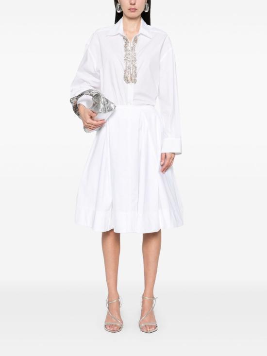 25FW 핑코 셔츠 CAPIRAI104708A2PJZ04 WHITE - PINKO