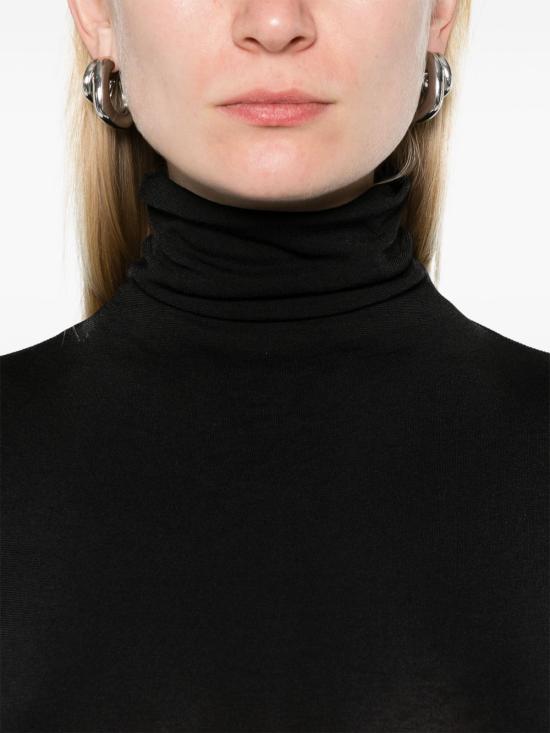 25FW 월포드 바디수트 티셔츠 2366575750847005 BLACK - WOLFORD