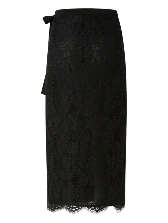 25FW 핑코 미디 스커트 GALLETTA105472A2QBZ99 BLACK - PINKO