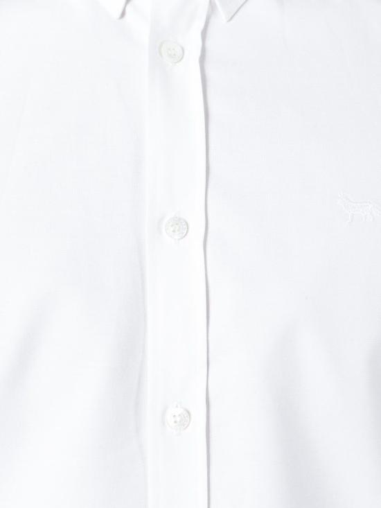 25FW 메종키츠네 드레스드 폭스 컴포트 티셔츠 PM00121KJ7025P100 WHITE - MAISON KITSUNE