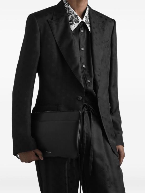 25FW 돌체앤가바나 레더 토일레트리 클러치  BP3294AV95680999 BLACK - DOLCE & GABBANA