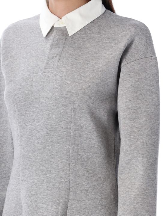25FW JW앤더슨 숏 원피스 JD0047PG1845 945 GREY MELANGE - JW ANDERSON