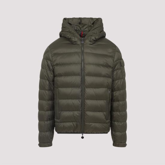 25FW 몽클레어 Najan 나잔 후드 쇼트 다운 자켓 K20911A00009597YF825 green