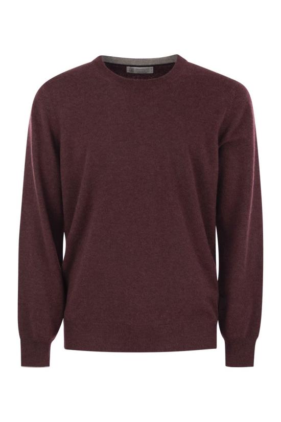 25FW 브루넬로 쿠치넬리 캐시미어 니트 M2200100 CEG54 BORDEAUX