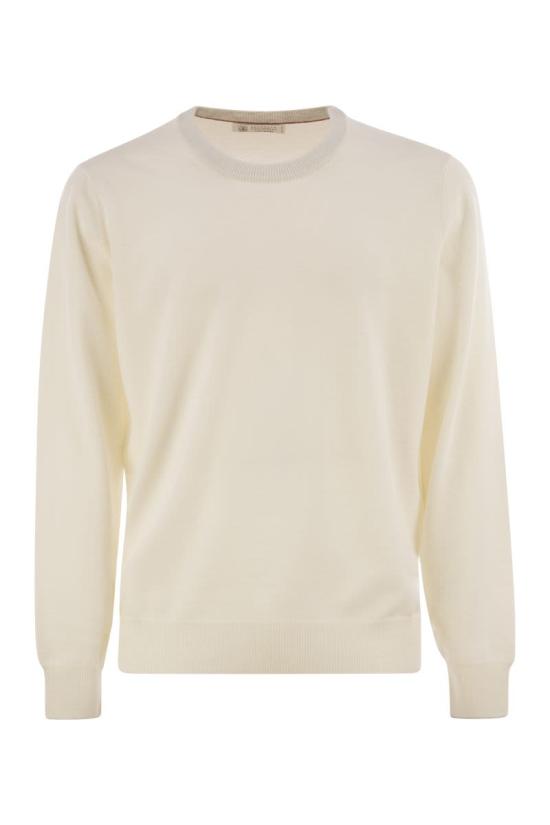 25FW 브루넬로 쿠치넬리 스웨터 M2200100 CO312 CREAM