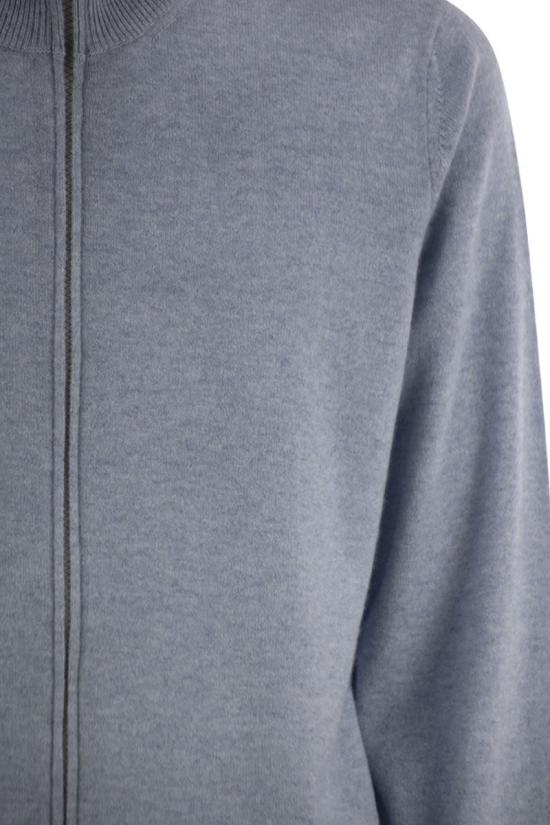 25FW 브루넬로 쿠치넬리 스웨터 M2200106 CFF33 LIGHT BLUE - BRUNELLO CUCINELLI