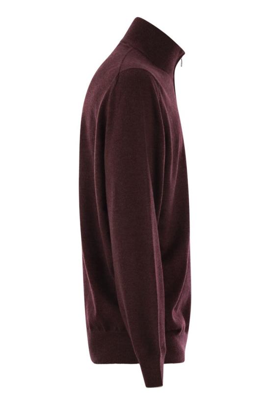 25FW 브루넬로 쿠치넬리 스웨터 M2200124 CEG54 BORDEAUX - BRUNELLO CUCINELLI