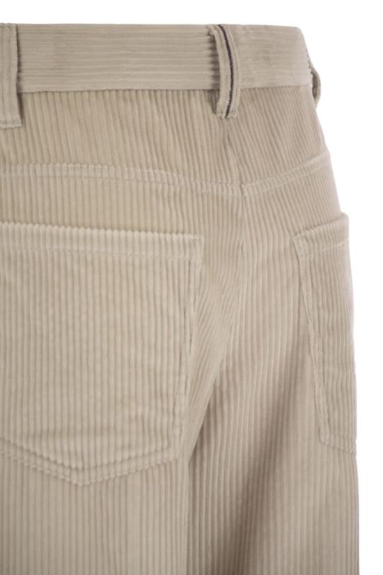 25FW 브루넬로 쿠치넬리 스트레이트 팬츠 MA180P8724 C2430 LIGHT BEIGE - BRUNELLO CUCINELLI