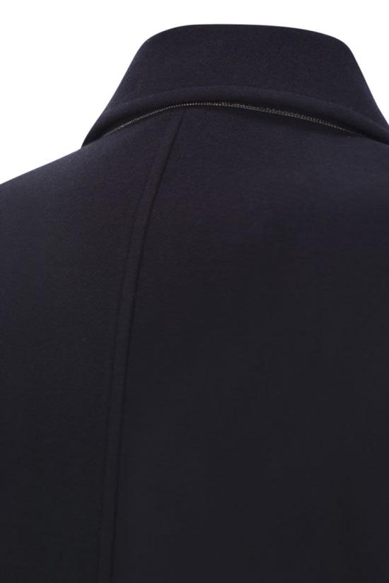 25FW 브루넬로 쿠치넬리 라이트웨이트 모니리 장식 울 코트 MD5919894P C102 NAVY - BRUNELLO CUCINELLI