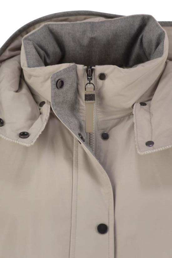 25FW 브루넬로 쿠치넬리 디테처블 후드 자켓  MG5017852 C7958 ICE - BRUNELLO CUCINELLI