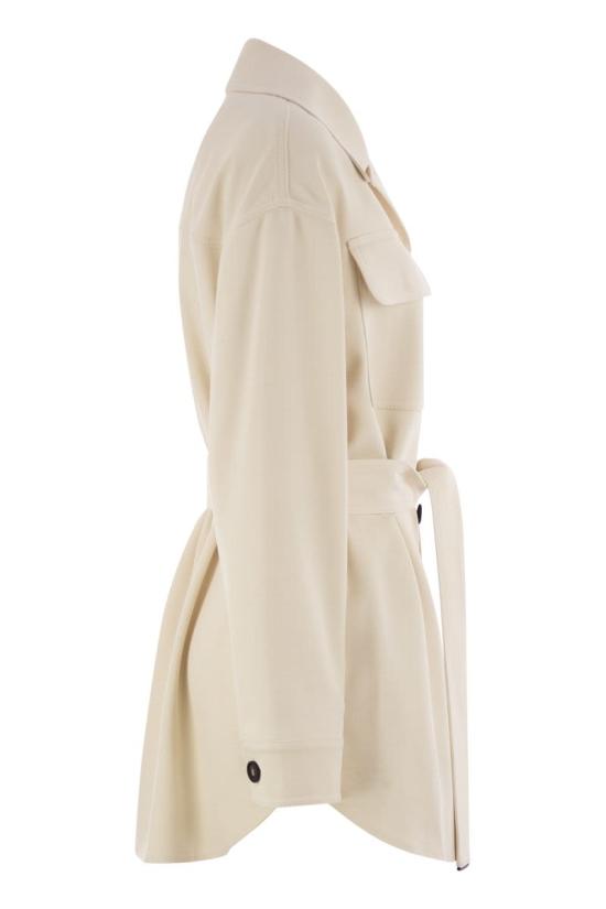 25FW 브루넬로 쿠치넬리 코트 MG5127451P C145 IVORY - BRUNELLO CUCINELLI