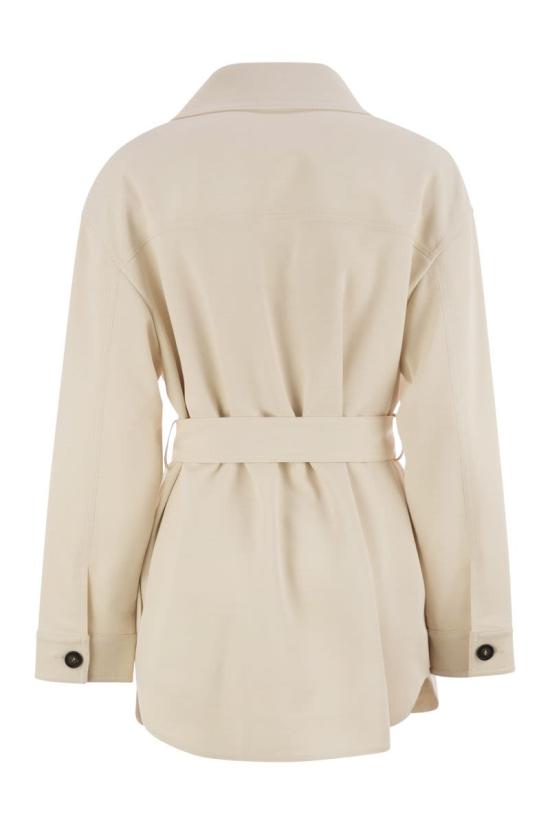 25FW 브루넬로 쿠치넬리 코트 MG5127451P C145 IVORY - BRUNELLO CUCINELLI