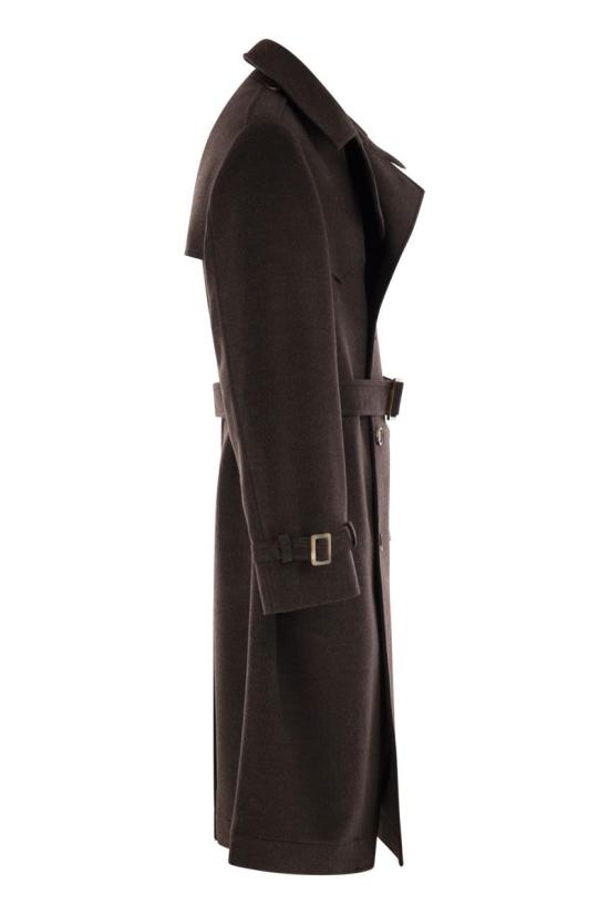 25FW 브루넬로 쿠치넬리 코트 MY4969140 CG245 BROWN - BRUNELLO CUCINELLI