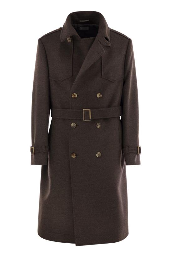 25FW 브루넬로 쿠치넬리 코트 MY4969140 CG245 BROWN