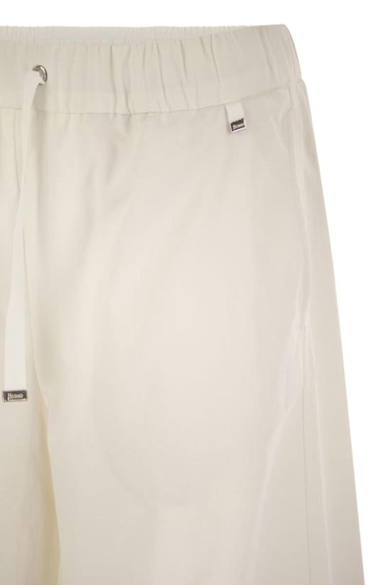 25FW 에르노 스트레이트 팬츠 PT00051DR12531 1100 WHITE - HERNO