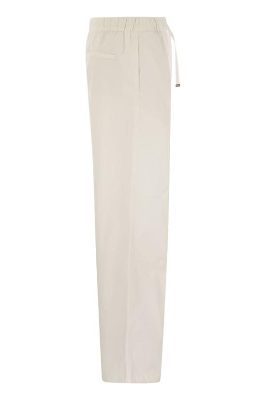 25FW 에르노 스트레이트 팬츠 PT00051DR12531 1100 WHITE - HERNO