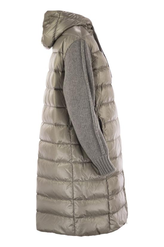 25FW 에르노 RESORT PUFFER 리조트 퍼퍼 울 슬리브 다운 재킷  PI00140DR12017Z 9406 LIGHT GREY - HERNO