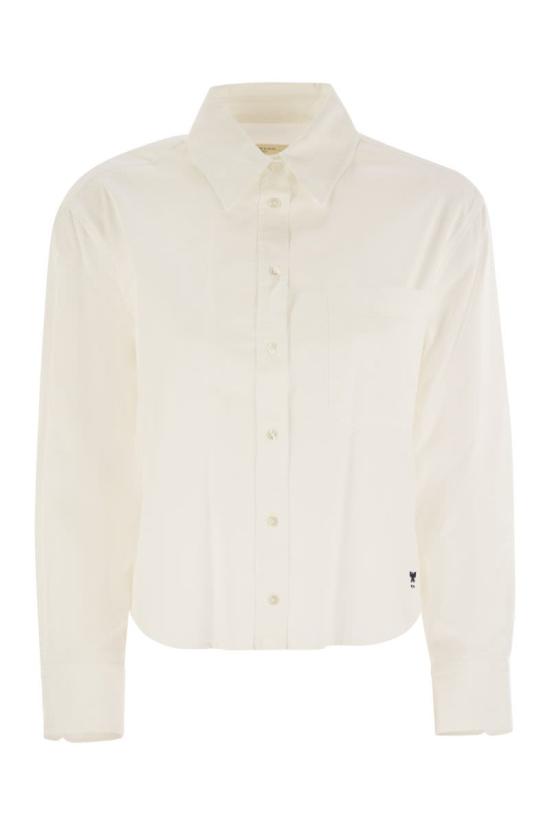 25FW 위켄드막스마라 셔츠 2525116111600 001 WHITE