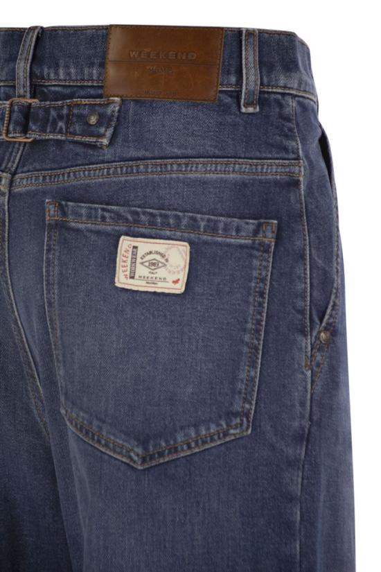 25FW 위켄드막스마라 스트레이트 팬츠 2525186041600 004 BLUE - WEEKEND MAX MARA