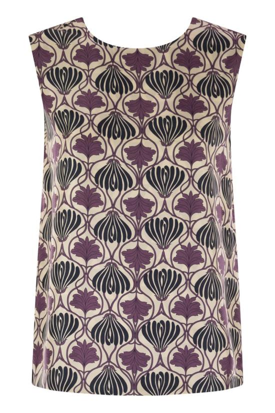 25FW 에스막스마라 민소매 티셔츠 2529166012600 003 PURPLE