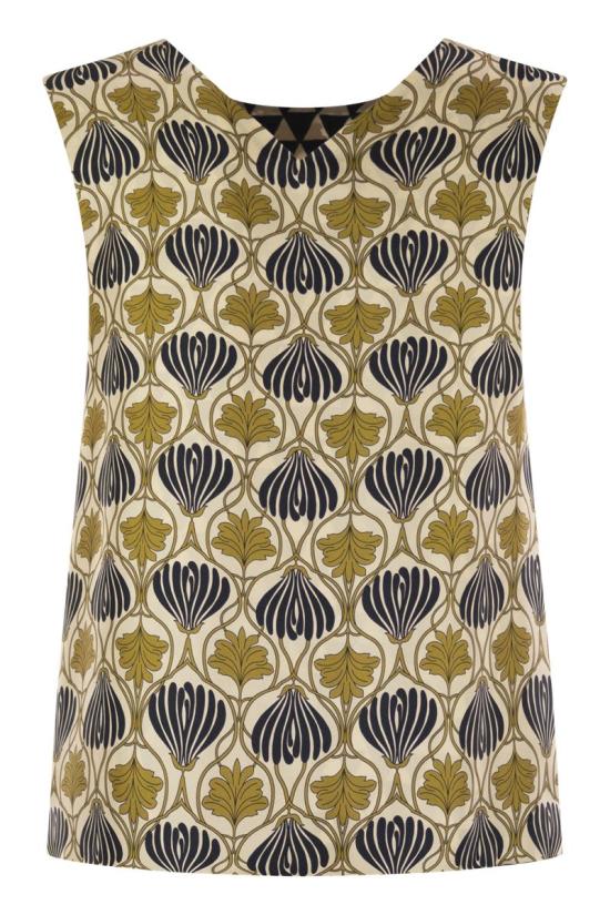 25FW 에스막스마라 민소매 티셔츠 2529166012600 005 MUSTARD - 'S MAX MARA