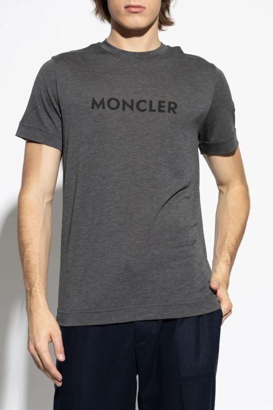 25FW 몽클레어 반팔 티셔츠 K20918C0002889B2Q 988 GREY - MONCLER