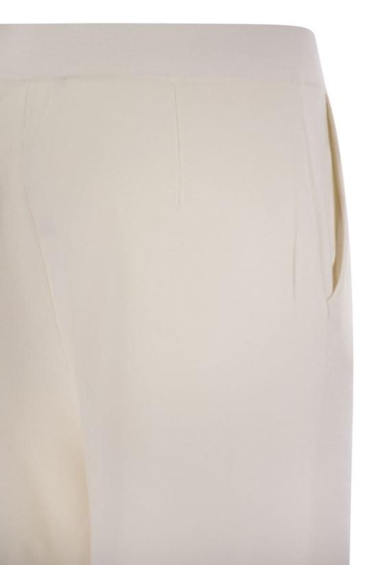 25FW 막스마라 스트레이트 팬츠 2521336019600 001 IVORY - MAX MARA