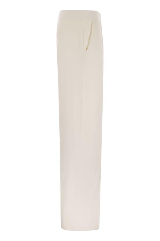 25FW 막스마라 스트레이트 팬츠 2521336019600 001 IVORY - MAX MARA