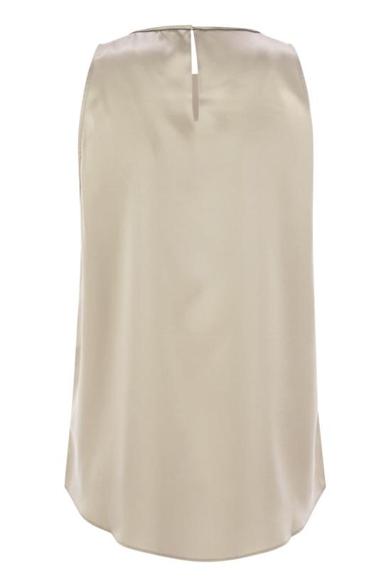 25FW 브루넬로 쿠치넬리 민소매 티셔츠 M0C59DX800 C4274 BEIGE - BRUNELLO CUCINELLI