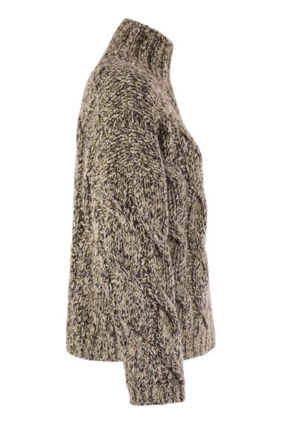 25FW 브루넬로 쿠치넬리 울 캐시미어 터틀넥 스웨터 MGR372904 CME31 BEIGE - BRUNELLO CUCINELLI