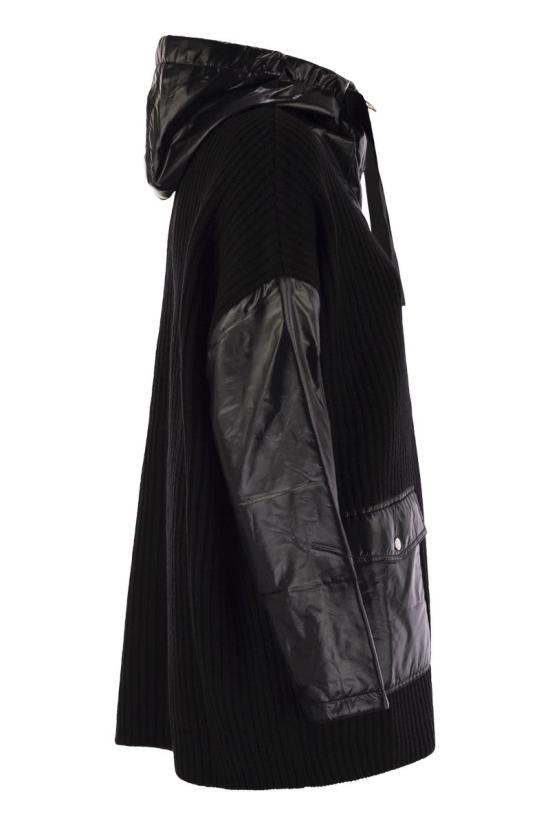 25FW 에르노 무스탕 MC00036DR70264 9300 BLACK - HERNO