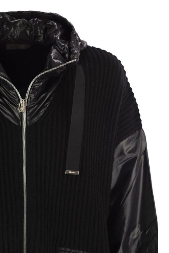 25FW 에르노 무스탕 MC00036DR70264 9300 BLACK - HERNO