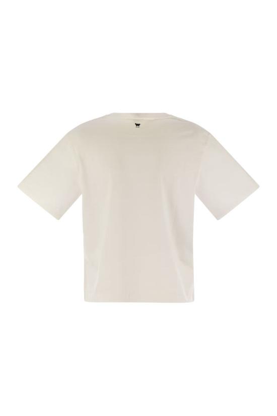 25FW 위켄드막스마라 반팔 티셔츠 2525976051600 005 WHITE - WEEKEND MAX MARA