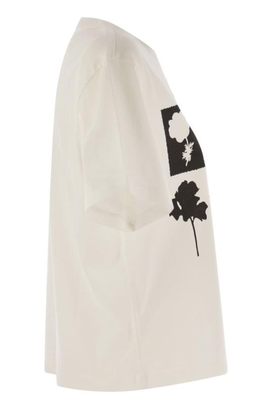 25FW 위켄드막스마라 반팔 티셔츠 2525976051600 005 WHITE - WEEKEND MAX MARA