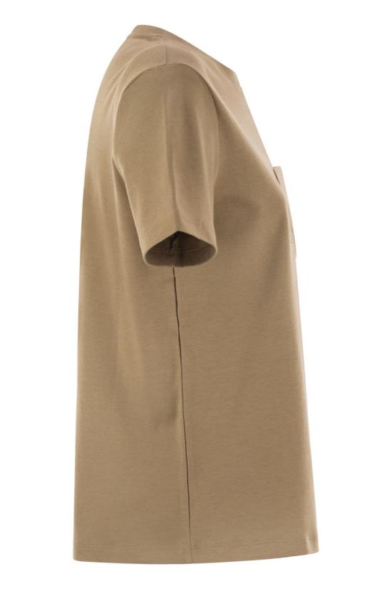 25FW 에스막스마라 반팔 티셔츠 2529976011600 006 CAMEL - 'S MAX MARA