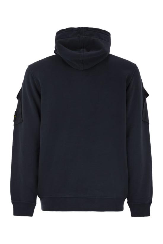 25FW 스톤 아일랜드 후드 티셔츠 K2S156100009S0A20 V0020 NAVY - STONE ISLAND