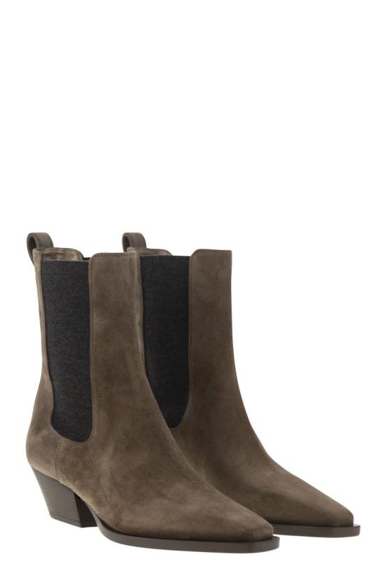 25FW 브루넬로 쿠치넬리 부츠 MZSFC3080P C8769 BROWN - BRUNELLO CUCINELLI