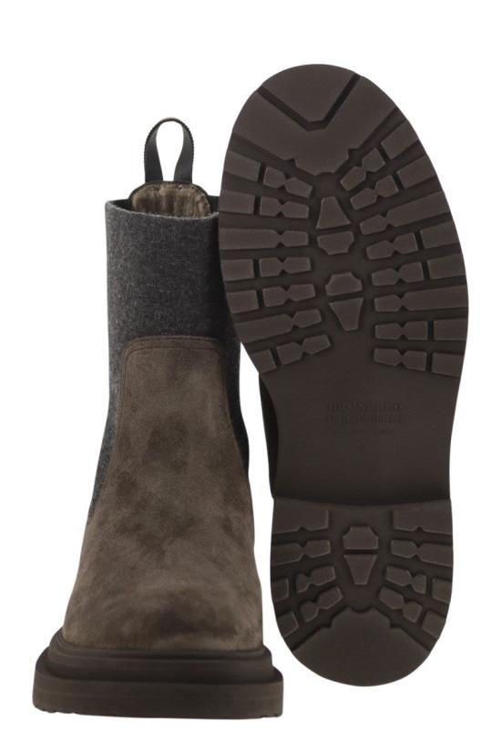 25FW 브루넬로 쿠치넬리 부츠 MZSFG3034 C7284 BROWN - BRUNELLO CUCINELLI