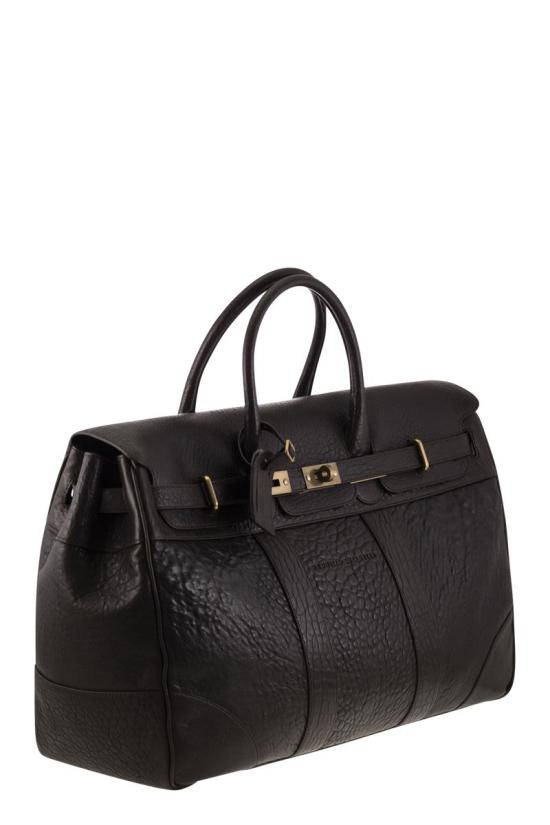 25FW 브루넬로 쿠치넬리 더플백 MBEHBU071 C4214 DARK BROWN - BRUNELLO CUCINELLI