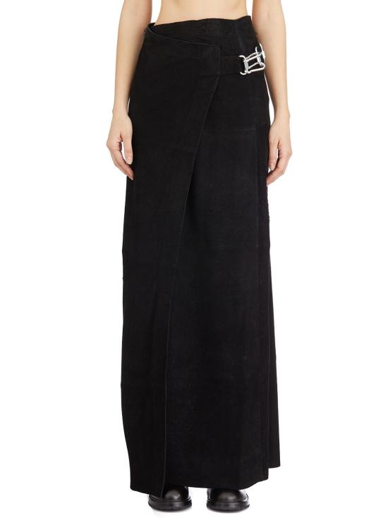 25SS VANDERWILT 롱 스커트 L75015000 BLACK