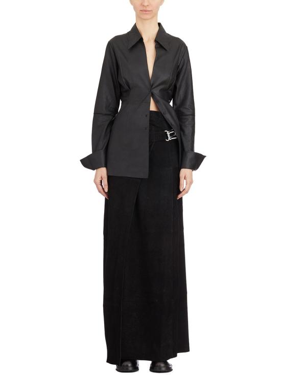 25SS VANDERWILT 롱 스커트 L75015000 BLACK - OTHER BRANDS