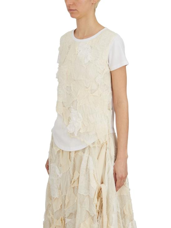 25SS 영 친 반팔 티셔츠 LCYT706CREAM WHITE - YEUNG CHIN